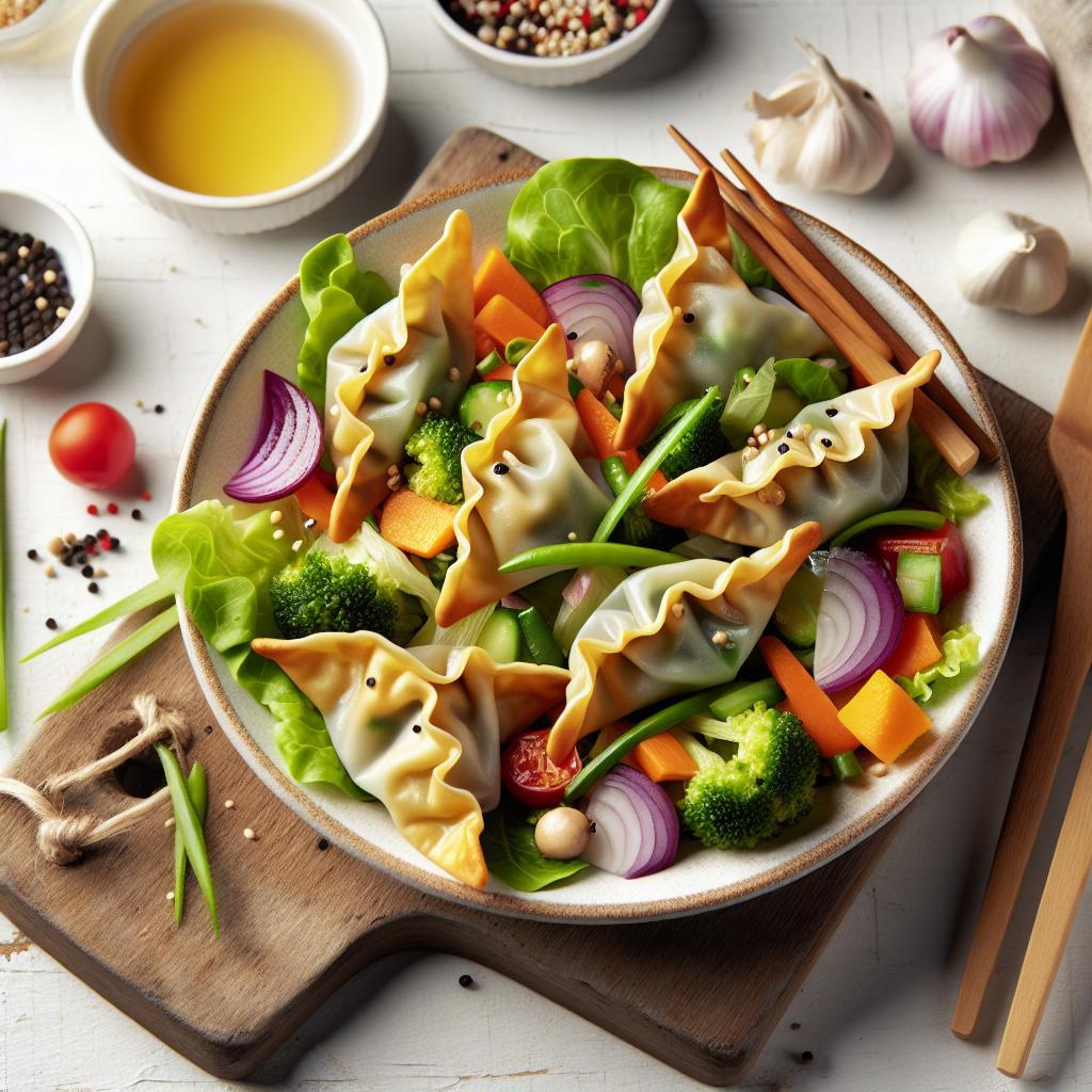 Delightful Vegetable Wontons: A Flavorful Bite of Health
