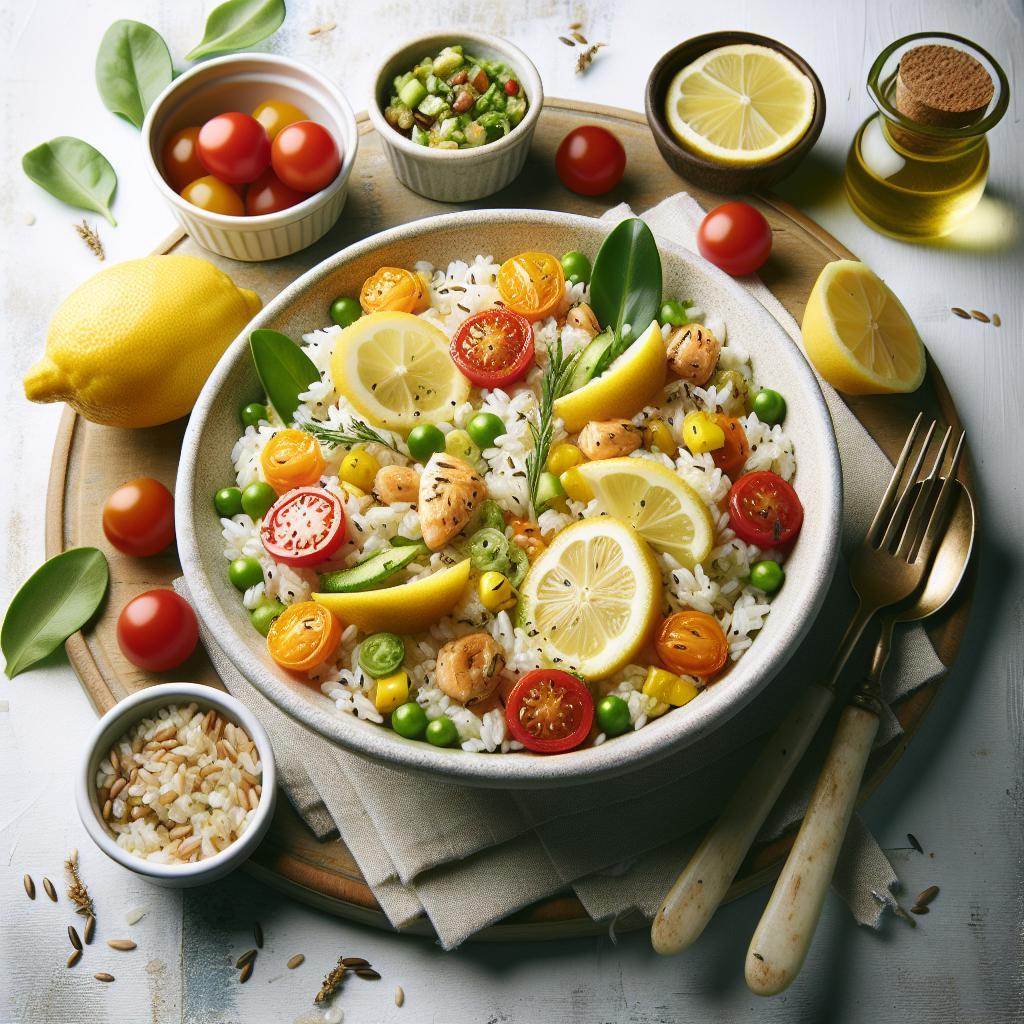 Zesty Greek Lemon Rice: A Bright, Flavorful Mediterranean Dish