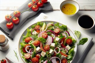 Fresh Flavors: Crafting the Perfect Italian Salad with Vinaigrette
