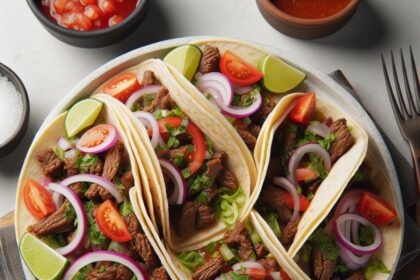 Savor the Authentic Flavor of Traditional Beef Street Tacos