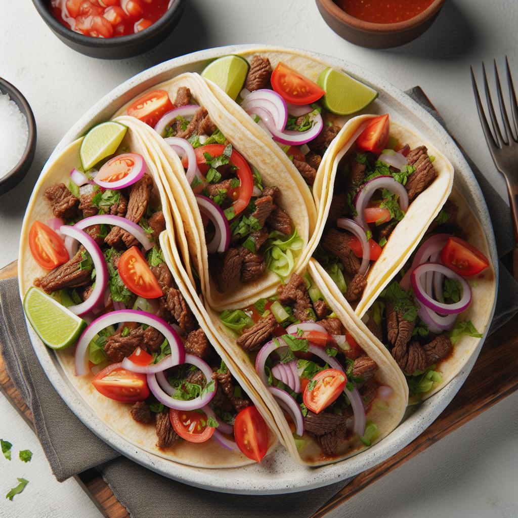 Savor the Authentic Flavor of Traditional Beef Street Tacos