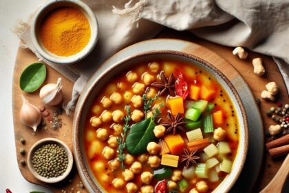 Hearty Chickpea and Spice Soup: A Flavorful Health Boost