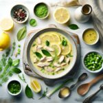 Zesty Comfort: How to Make Creamy Lemon Chicken Soup