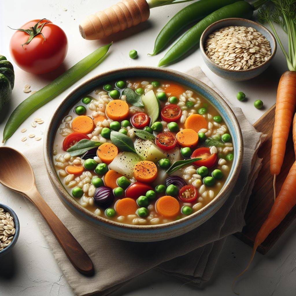 Hearty Vegetable Barley Soup: Nutritious Comfort in a Bowl