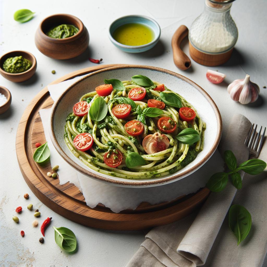 Indulge in Creamy Pesto Pasta: A Flavorful Italian Classic