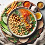 Warm Up with Zesty Chickpea and Spice Soup Delights