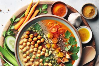 Warm Up with Zesty Chickpea and Spice Soup Delights