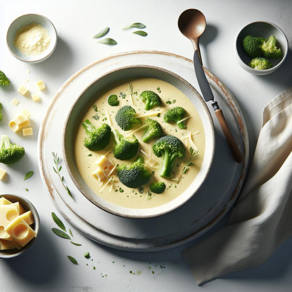 Savor the Richness: Creamy Broccoli and Cheese Soup Delight