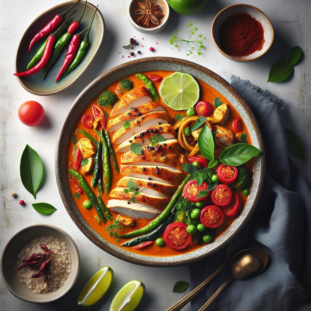 Spice Up Dinner: Thai Red Curry with Lean Turkey Delight