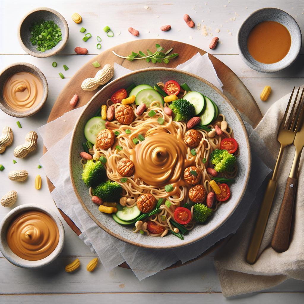 Peanut Butter Noodles: A Creamy Twist on Classic Pasta Delight