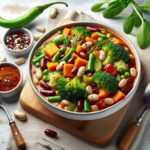 Hearty Vegetable Bean Stew: Nutritious Comfort in a Bowl