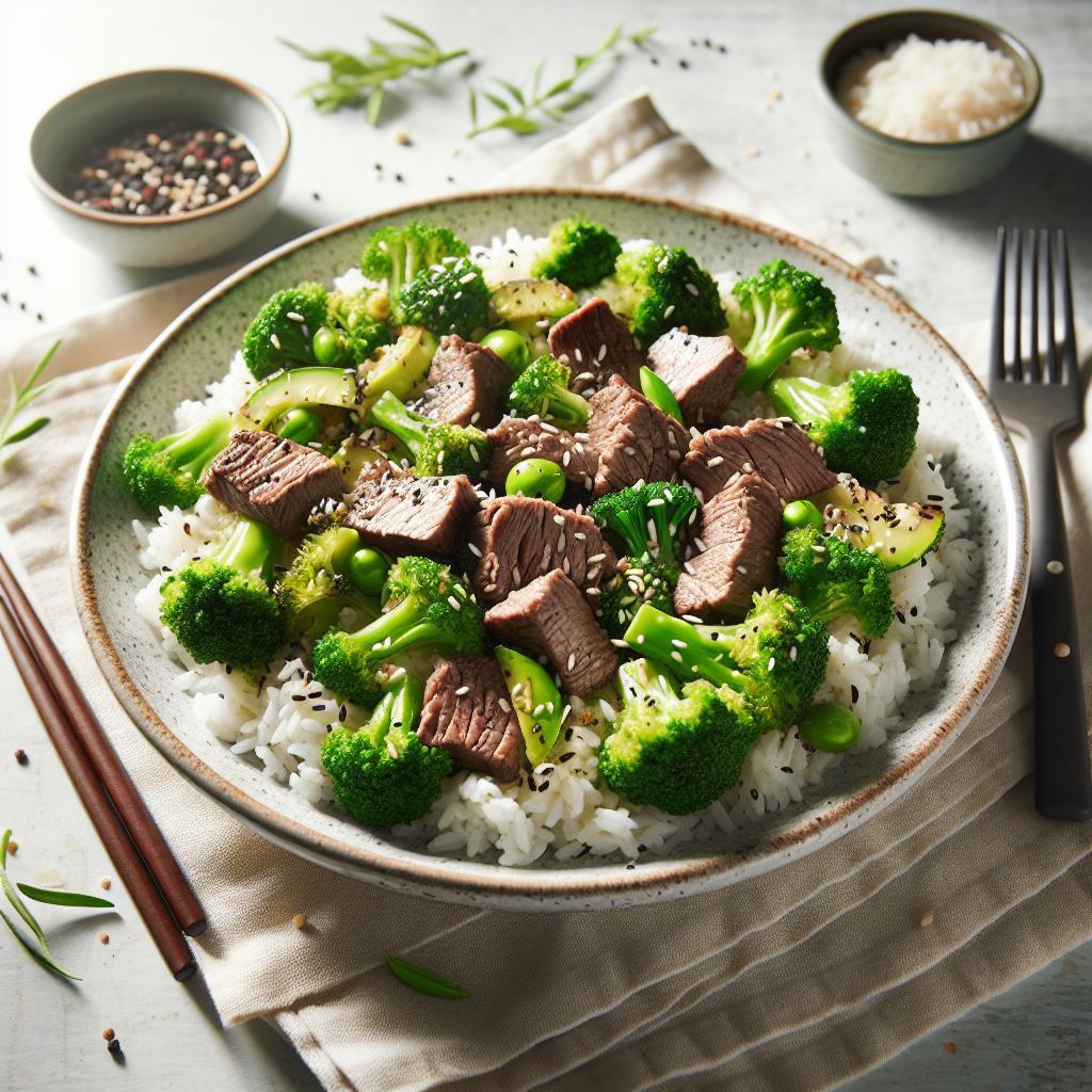 Savor the Flavor: Homemade Beef and Broccoli Rice Delight