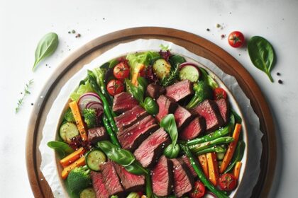 Beef Veggie Delight: A Savory Blend of Meat and Greens