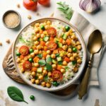 Hearty Chickpea and Rice Casserole: A Wholesome Delight