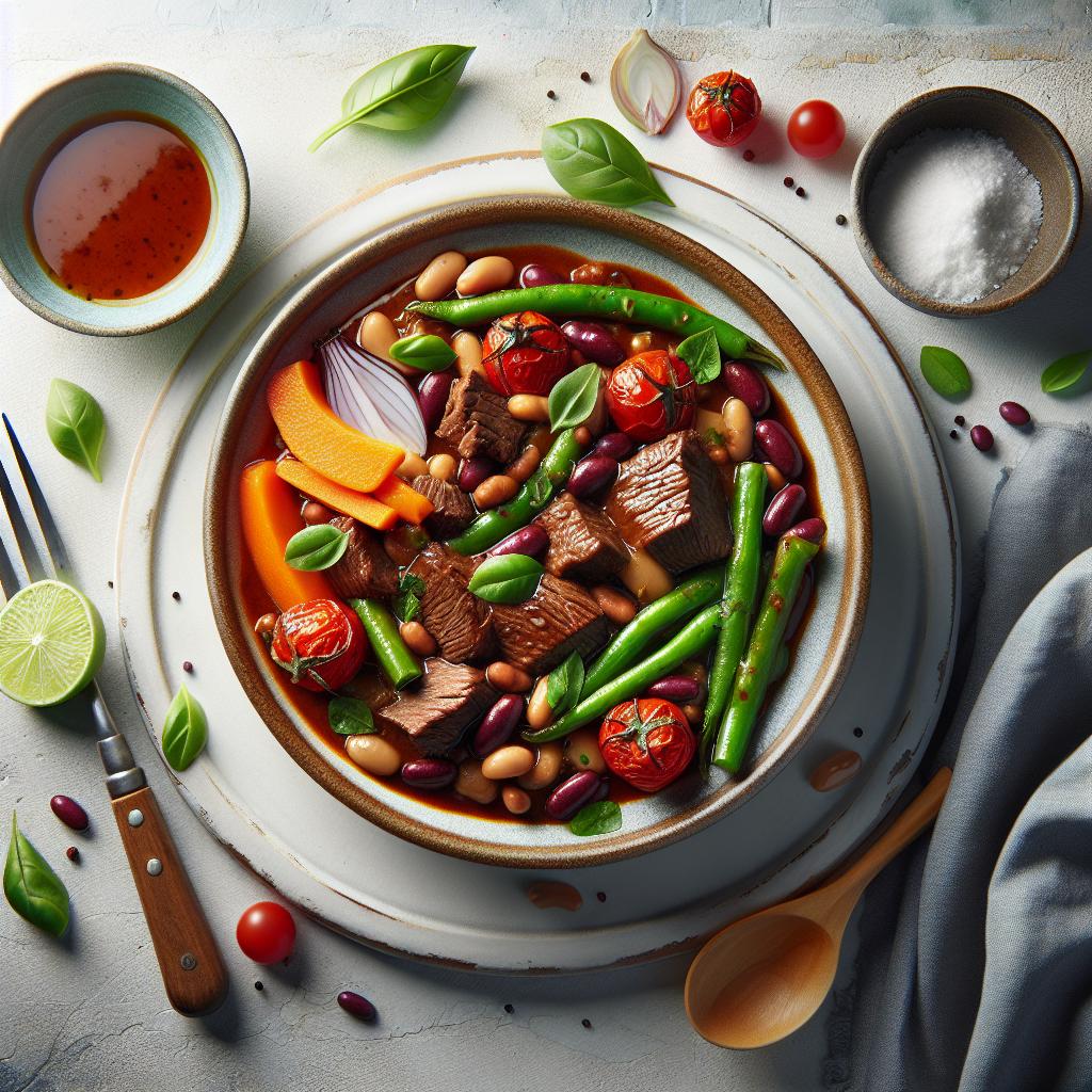 Hearty Beef and Bean Stew: A Flavorful Comfort Classic