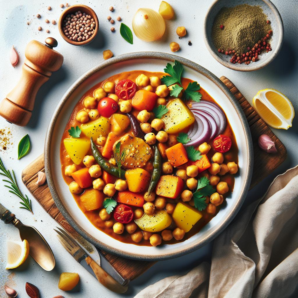 Hearty Chickpea and Potato Curry: A Comfort Food Classic