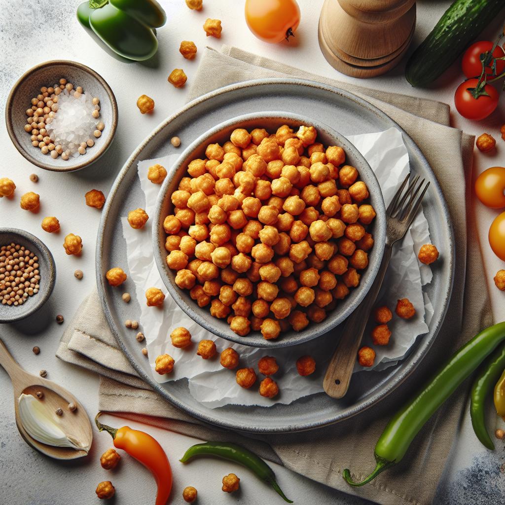 Crunchy Delight: Mastering Crispy Air Fryer Chickpeas