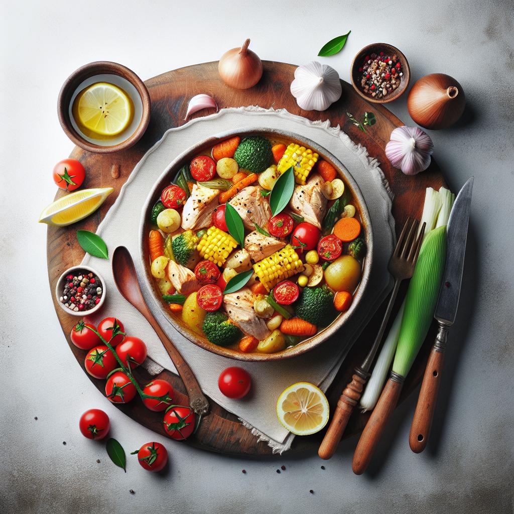 Hearty Chicken Stew: A Comforting Bowl of Warmth and Flavor