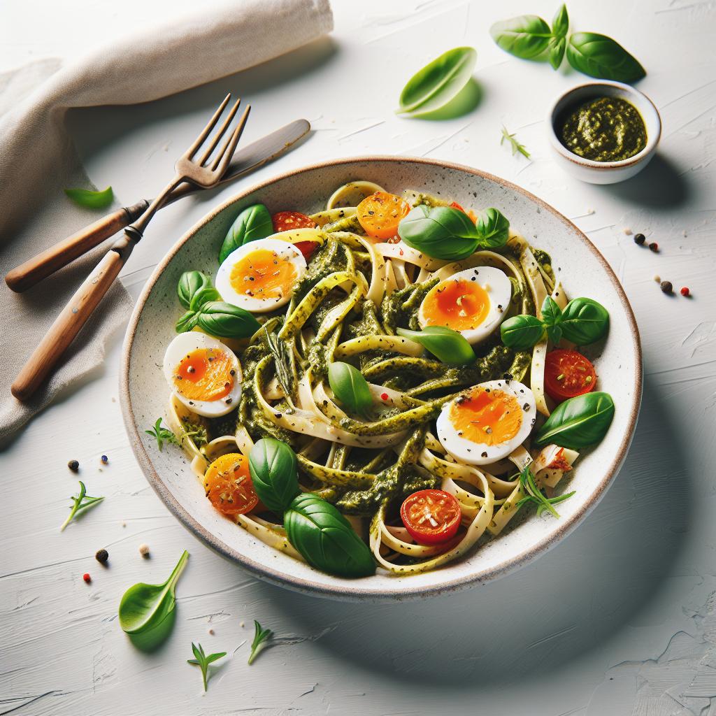 Indulge in Creamy Pesto Pasta: A Flavorful Italian Classic