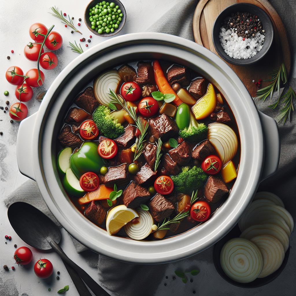 Hearty Slow Cooker Beef Stew: Comfort in Every Spoonful