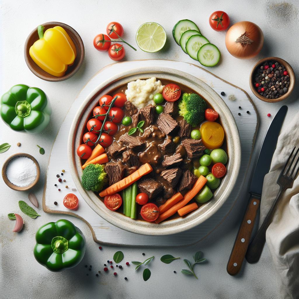 Hearty Crockpot Beef Casserole: Slow-Cooked Comfort Meal