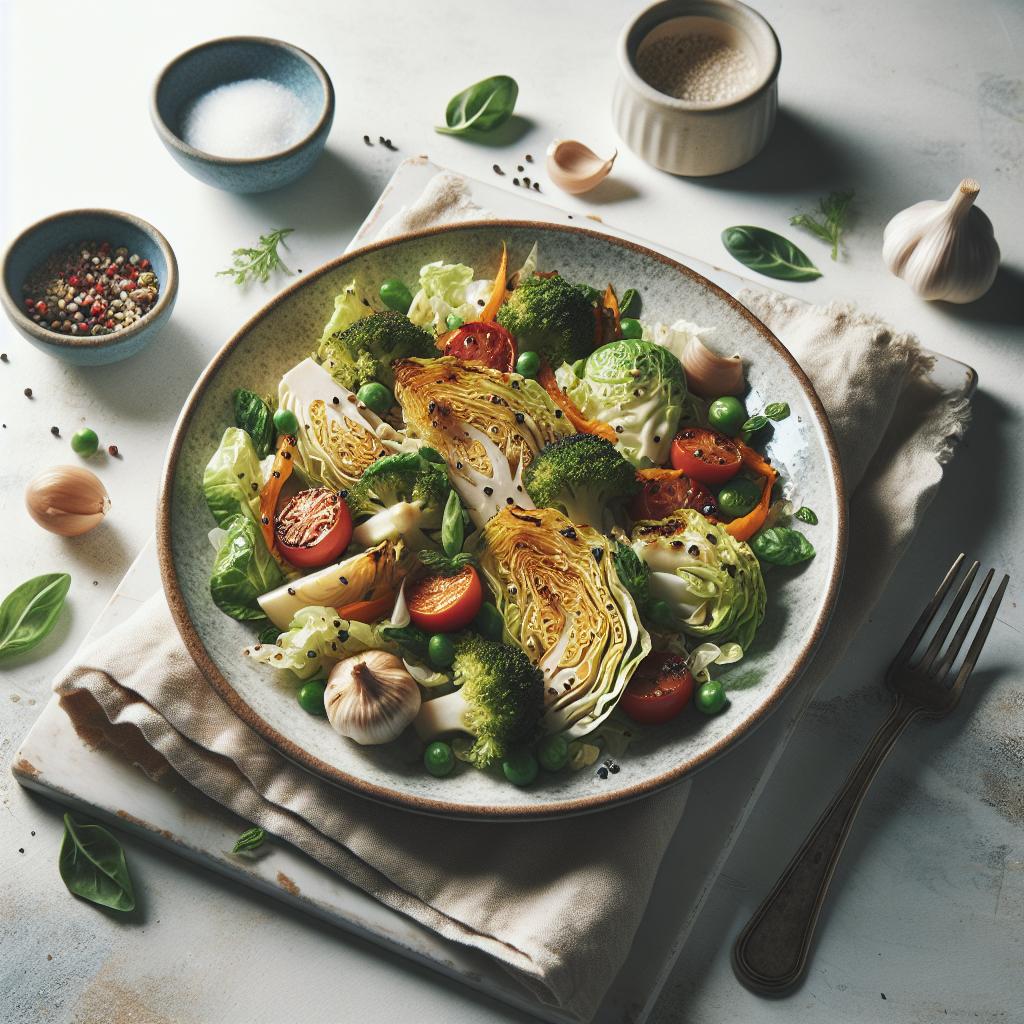 Roasted Cabbage Salad: A Crisp Twist on a Classic Favorite