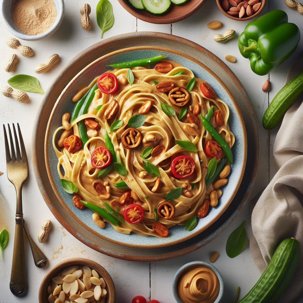Peanut Butter Noodles: A Creamy Twist on Classic Pasta Delight