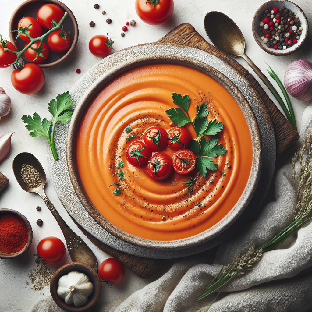 Velvety Bliss: Crafting the Perfect Creamy Tomato Soup