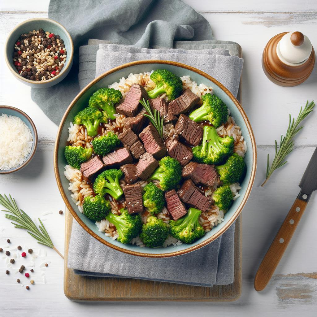 Savor the Flavor: Homemade Beef and Broccoli Rice Delight