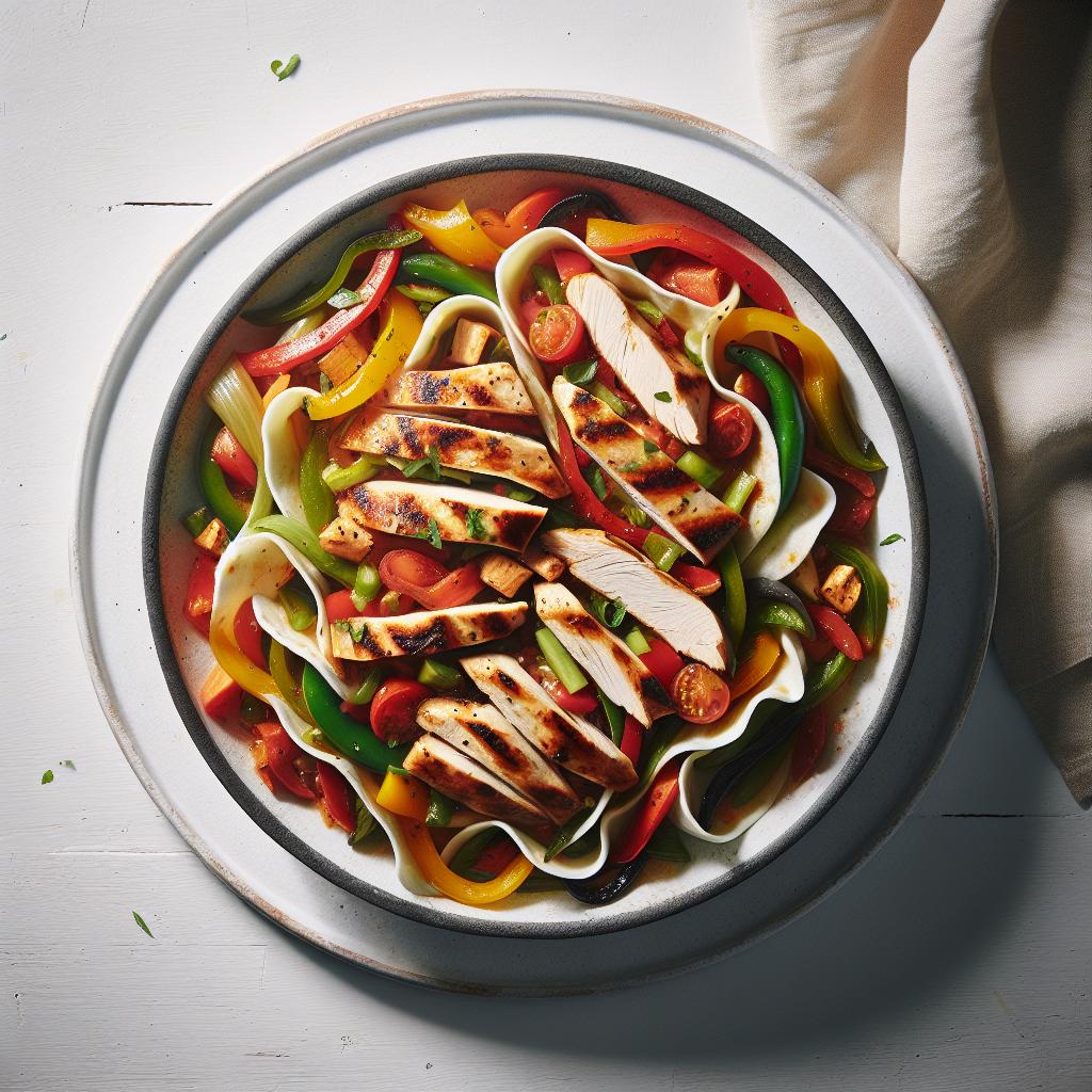 Set It and Savor: Slow Cooker Chicken Fajitas Made Easy