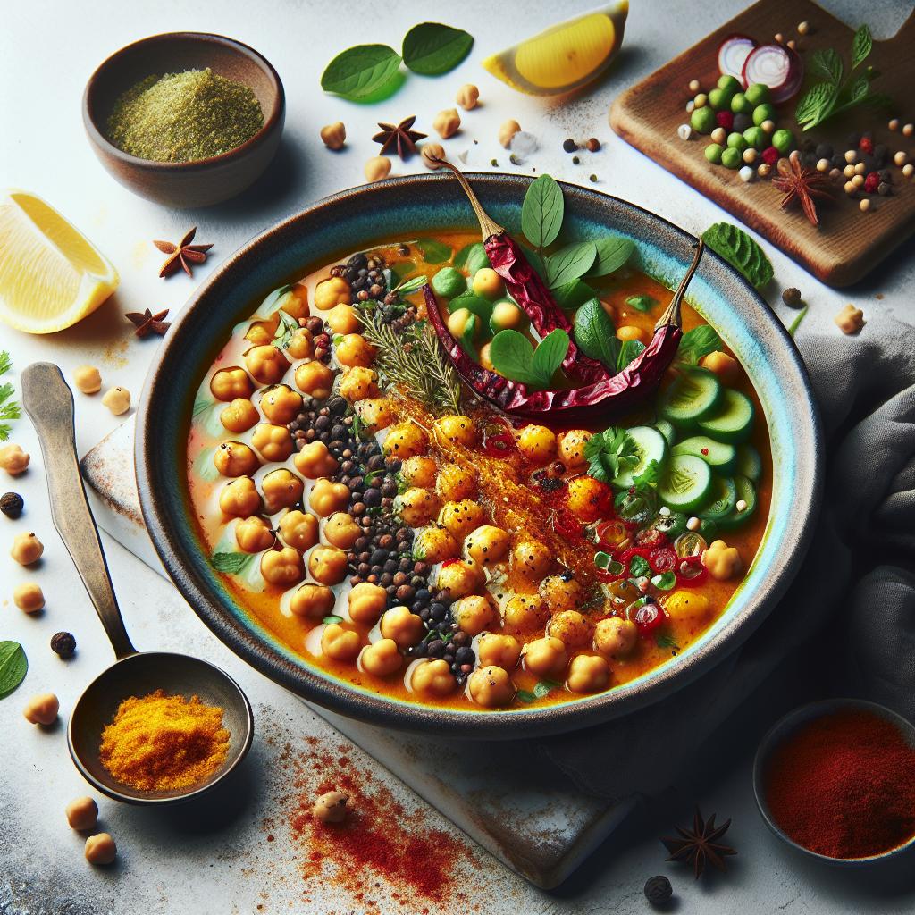 Hearty Chickpea and Spice Soup: A Flavorful Health Boost