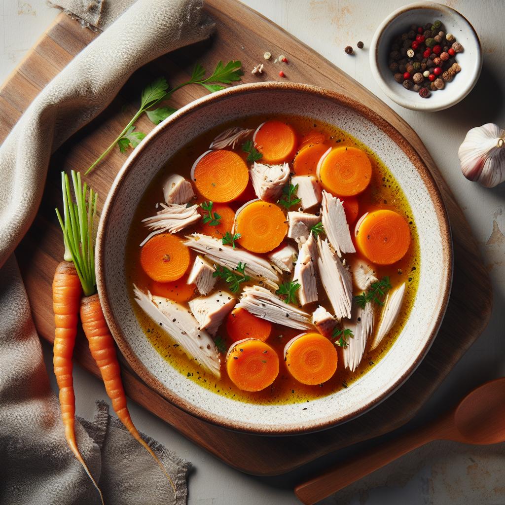 Wholesome Turkey and Carrot Soup: A Cozy Comfort Dish