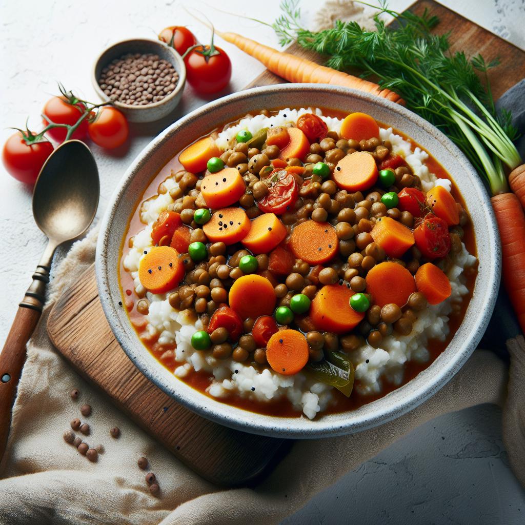 Hearty Lentil Stew with Carrots: A Nutritious Comfort Meal