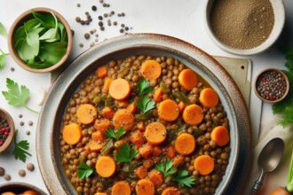 Hearty Lentil Stew with Carrots: A Nutritious Comfort Meal
