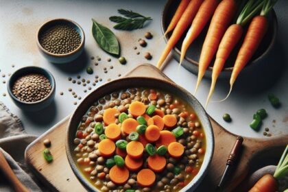 Hearty Lentil Soup with Carrots: Nourishing Comfort in a Bowl