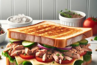 Melty Tuna Melt Magic: A Savory Sandwich Delight