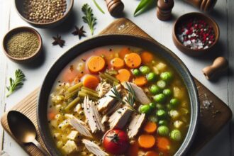 Savoring Turkey Soup: A Hearty Bowl of Comfort and Flavor