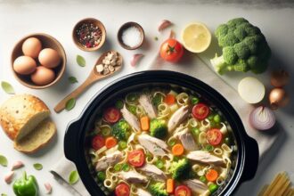 Hearty Crockpot Chicken Noodle Soup: Easy Comfort in a Bowl