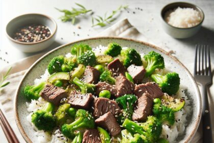 Savor the Flavor: Homemade Beef and Broccoli Rice Delight