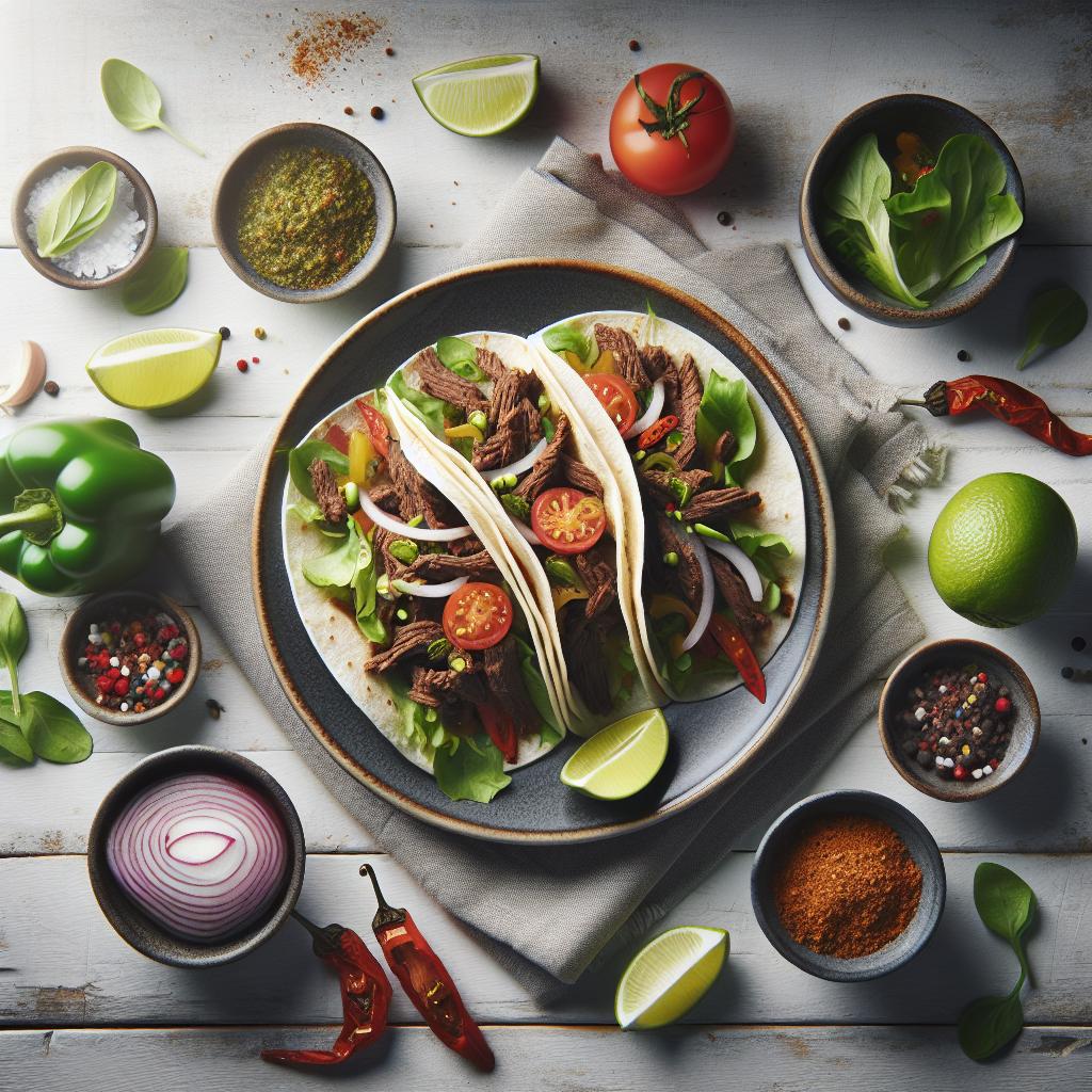 Slow-Cooked Beef Tacos: Flavorful Fiesta Made Easy