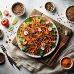 Bright and Nutritious: Lentil and Carrot Salad Fusion