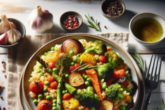 Savor the Flavor: Mastering Roasted Vegetable Risotto Delight