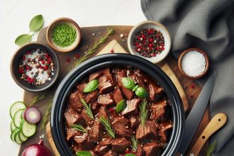 Savory Slow Cooker BBQ Beef: Tender, Juicy, and Easy