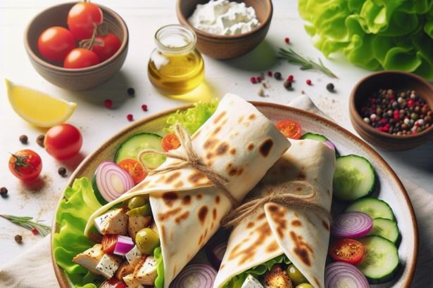 Mediterranean Magic: How to Make Perfect Greek Chicken Wraps