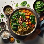 Wholesome Lentil and Spinach Curry: A Nutritious Delight
