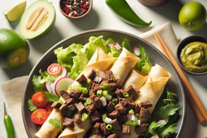 Crispy Beef Flautas: A Flavorful Twist on a Classic Treat