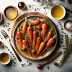 Sweet Harmony: Honey Roasted Carrots with Fresh Thyme