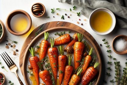 Sweet Harmony: Honey Roasted Carrots with Fresh Thyme