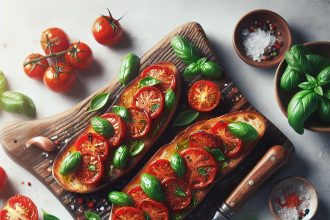 Savor the Flavor: How to Make Perfect Roasted Tomato Bruschetta