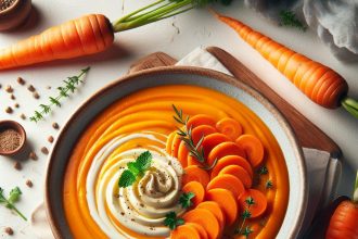 Velvety Carrot Soup: A Nourishing Creamy Delight Recipe